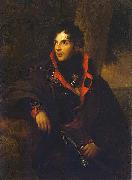 Friedrich Georg Weitsch, Portrait of Nikolay Kamensky (1776-1811), Russian general, oil painting